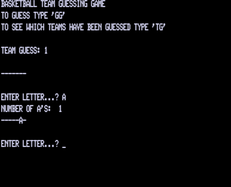 Screen shot